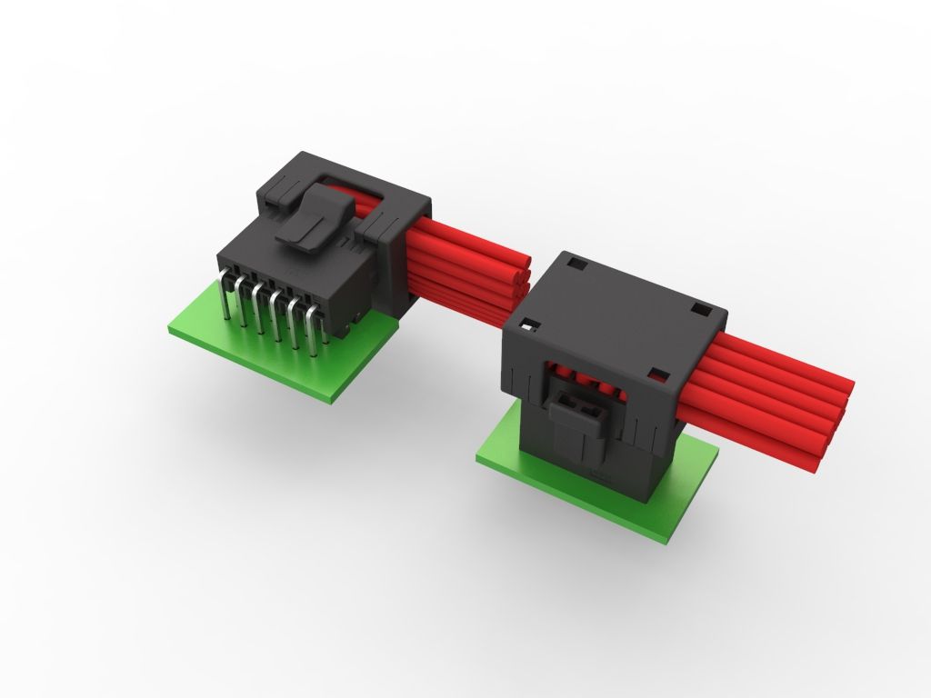 Pitch 3.00mm 線對板連接器。